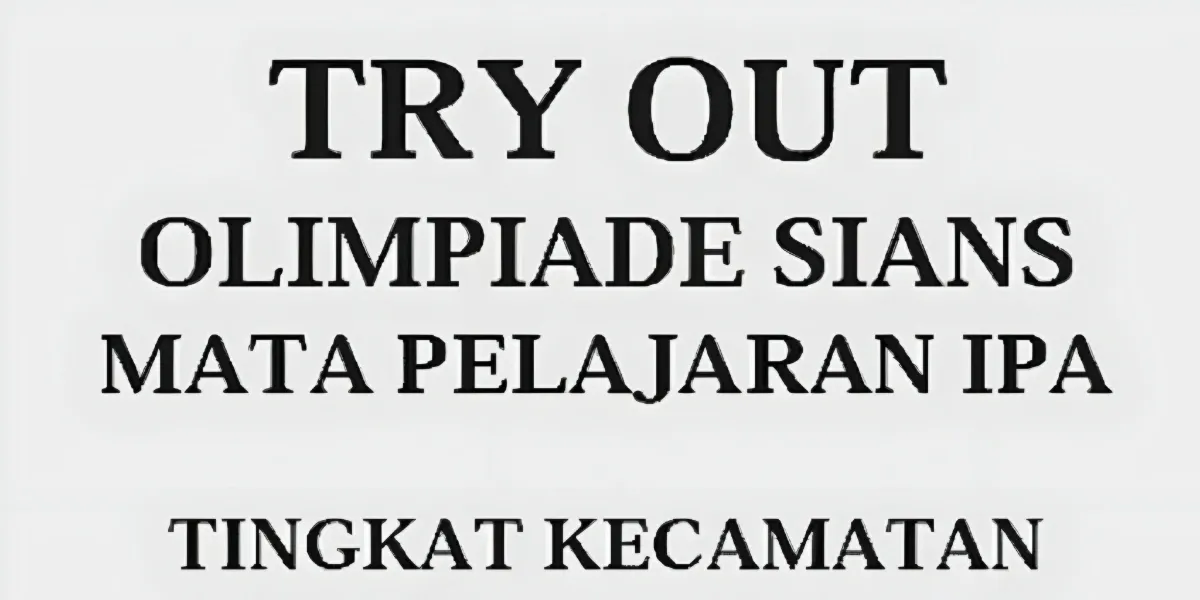 Download Soal OSN IPA SD Tingkat Kecamatan PDF untuk Persiapan OSN 2026