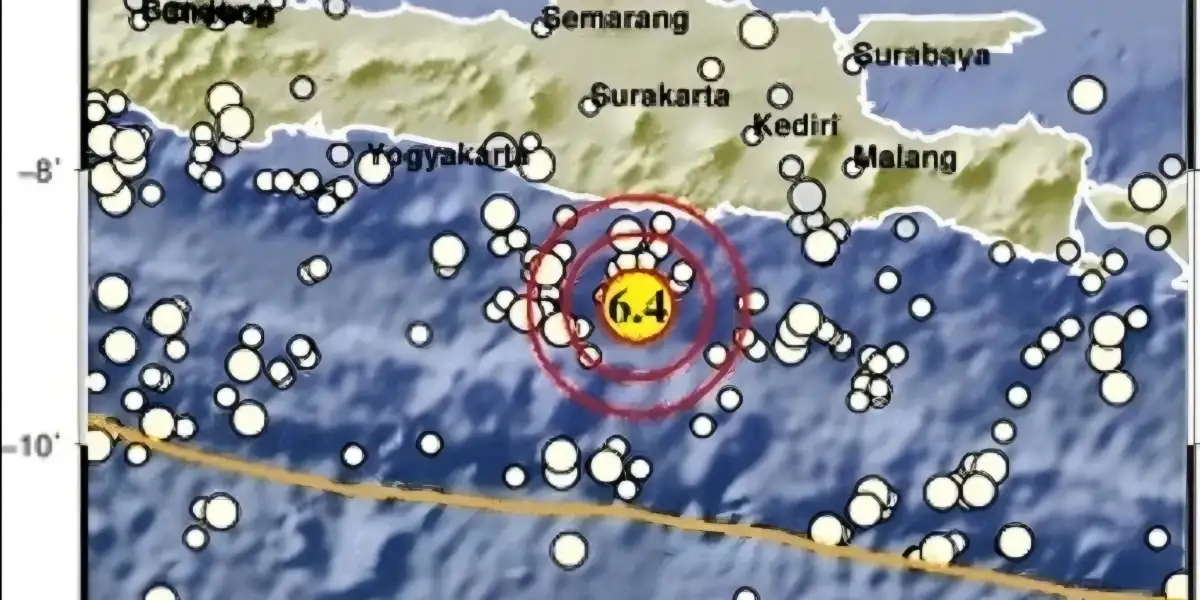 Gempa 6,4 SR Guncang Laut Selatan Pacitan, Getarannya Sampai Bantul dan Sleman