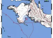 Gempa M 3,8 Guncang Kaimana, Warga Rasakan Getaran Skala III MMI