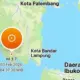 Gempa M 3,7 Guncang Lampung Barat Saat Subuh, Getaran Terasa II–III MMI