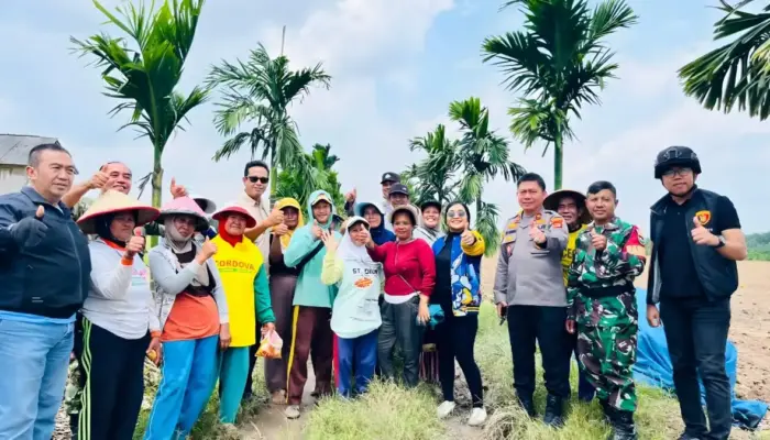 Jelang Ramadan, Polsek Tanjung Bintang Bersama Uspika Gencarkan Patroli Sambang Warga