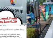 PAUD Tolak MBG, Diduga Datang Terlambat dan Kualitas Menu Disorot