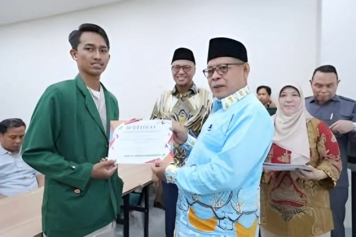 Mahasiswa UIN RIL Dapatkan Bantuan Pendidikan, Bukti Kepedulian Anggota DPD RI