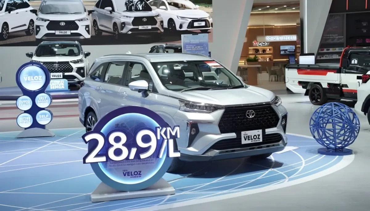 New Veloz Hybrid EV Tarik Perhatian, Toyota Sukses Catat 2.793 SPK di IIMS