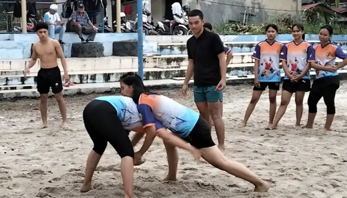 PGSI Lampung Kembangkan Gulat Pantai, Siapkan Atlet dan Fasilitas Pendukung