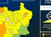 Peringatan Dini Cuaca Jabodetabek 2 Februari 2026, Hujan Lebat Berpotensi Petir dan Angin Kencang