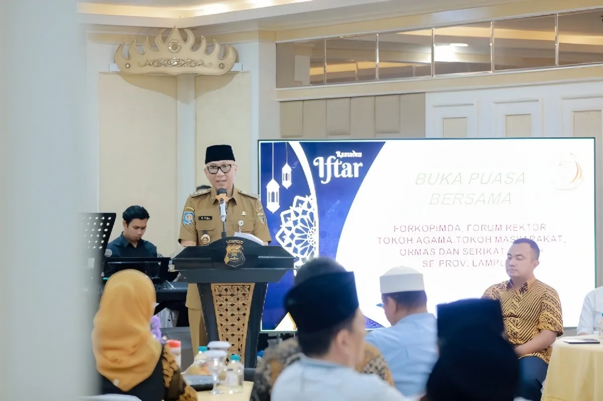 Ramadan Tiba, Gubernur Lampung Ajak Forkopimda Jaga Kondusifitas