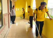 Sambut Ramadan 1447 H, Polsek Tanjung Bintang Gelar Aksi Bersih-Bersih Masjid dan Mushola