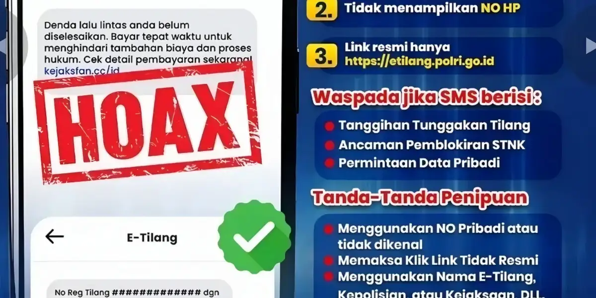Terima Pesan Tilang ETLE via WhatsApp atau SMS? Begini Cara Cek Keasliannya