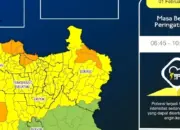Pagi Ini Jabodetabek Berpotensi Diguyur Hujan Lebat, Peringatan Dini Berlaku hingga 10.08 WIB
