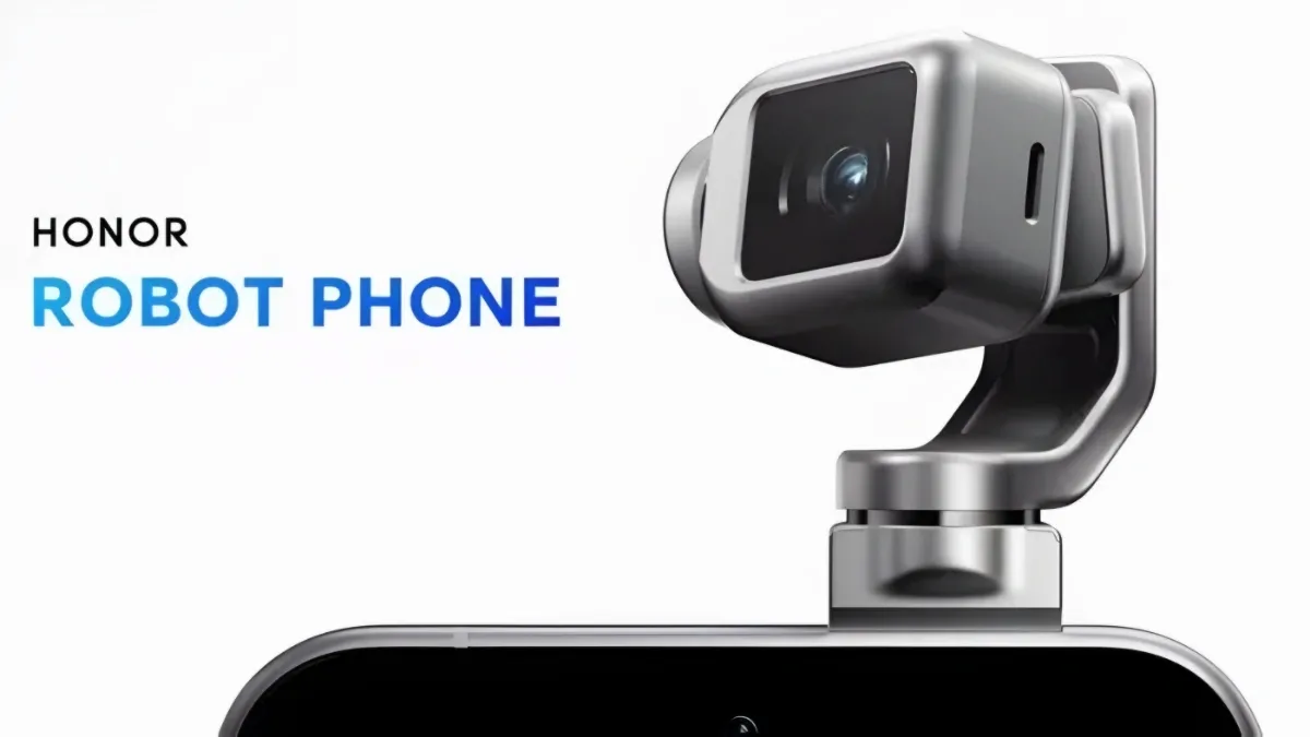 Teknologi Futuristik! Honor Kenalkan Smartphone Robot Berlengan Mekanis