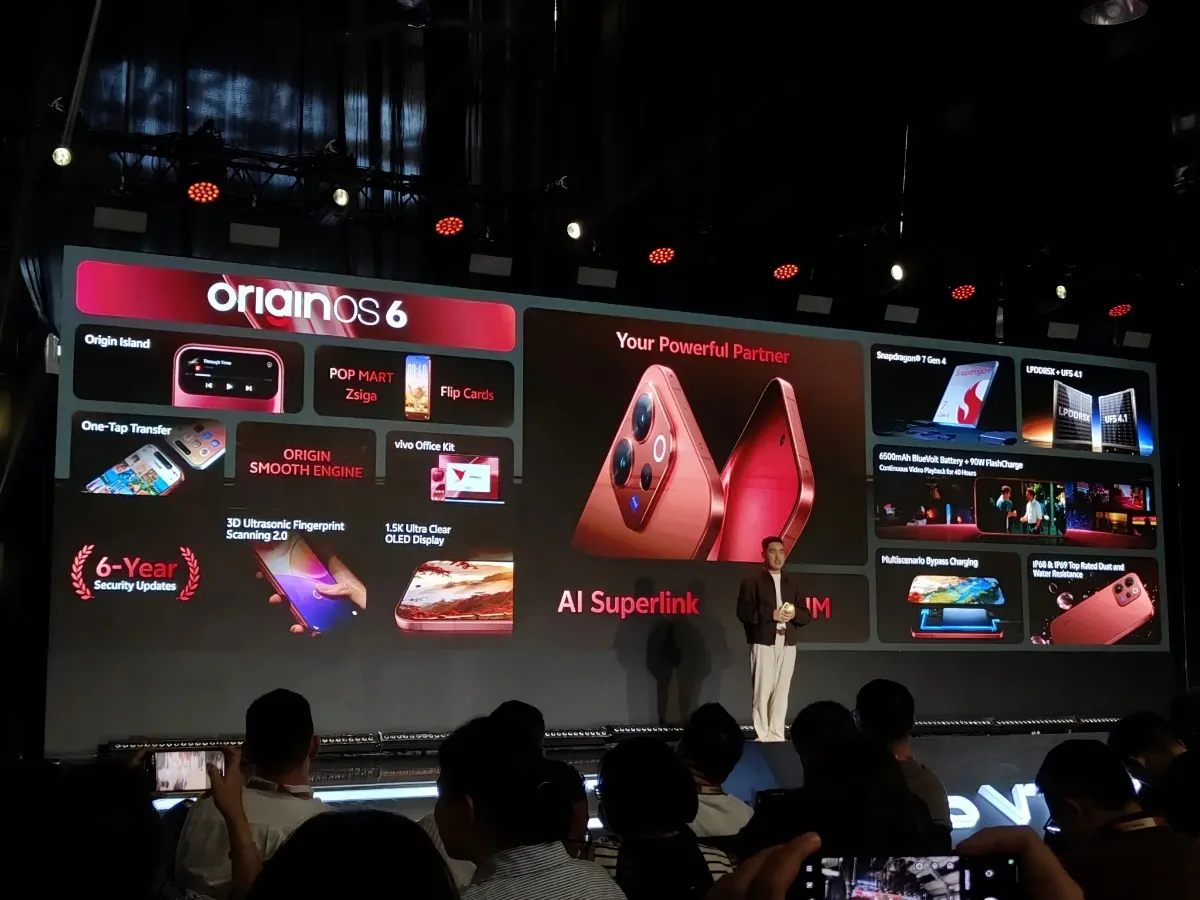 Smartphone Baru vivo V70 Resmi, Siap Temani Kamu Saat Nonton Konser