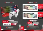 Anniversary ke-17 Fantech: Diskon Besar 5 Keyboard Gaming Terbaik Mulai Rp200 Ribuan!
