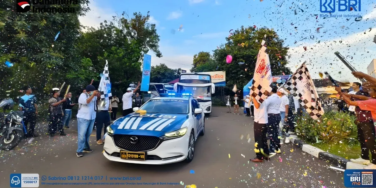 BRI Regional Office Jakarta 1 Lepas Ratusan Pemudik dalam Program Mudik Bersama 2026