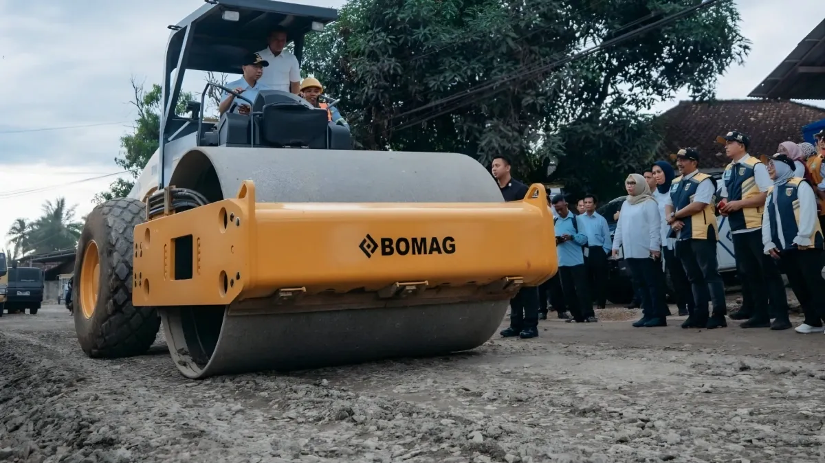 Dorong Ekonomi Daerah, Bandar Lampung Percepat Pembangunan Jalan 2026