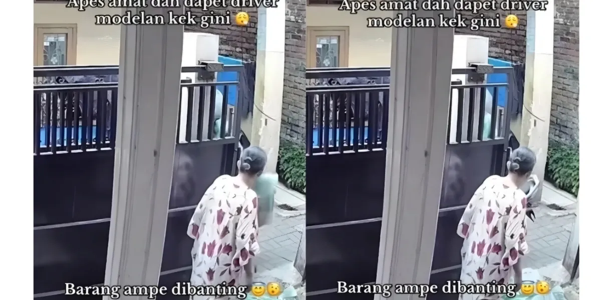 Driver Ojol di Bandung Diduga Banting Beras ke Pelanggan Lansia, Tuai Sorotan