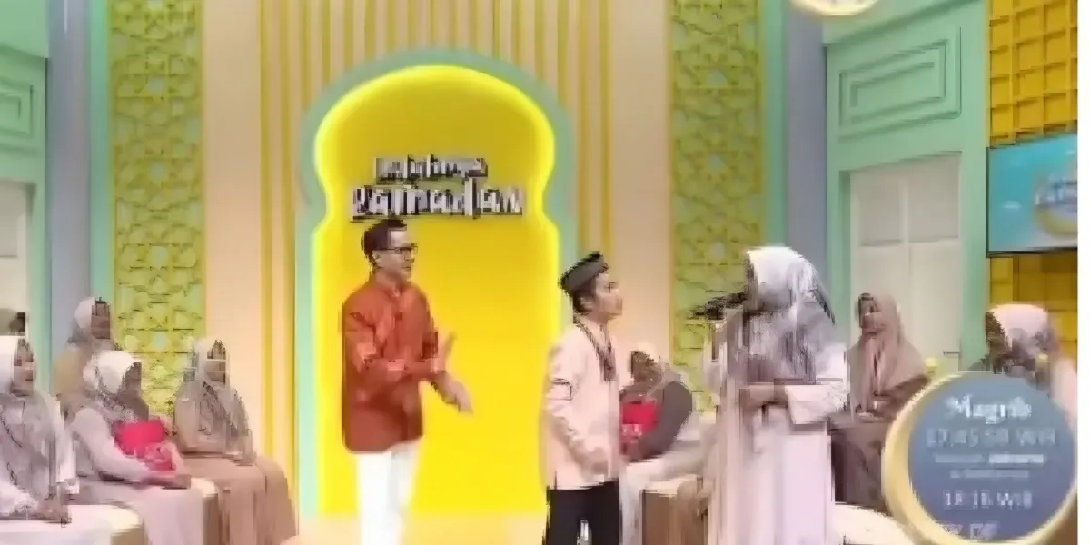 Emak-Emak Tiba-tiba ‘Meledak’ di Acara Indahnya Ramadan Trans TV, Ustadz Maulana Beri Jawaban Menohok