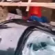 Ford Fiesta Nyungsep ke Rumah Warga di Ungaran Timur Saat Hujan Lebat, Ibu dan Dua Anak Selamat