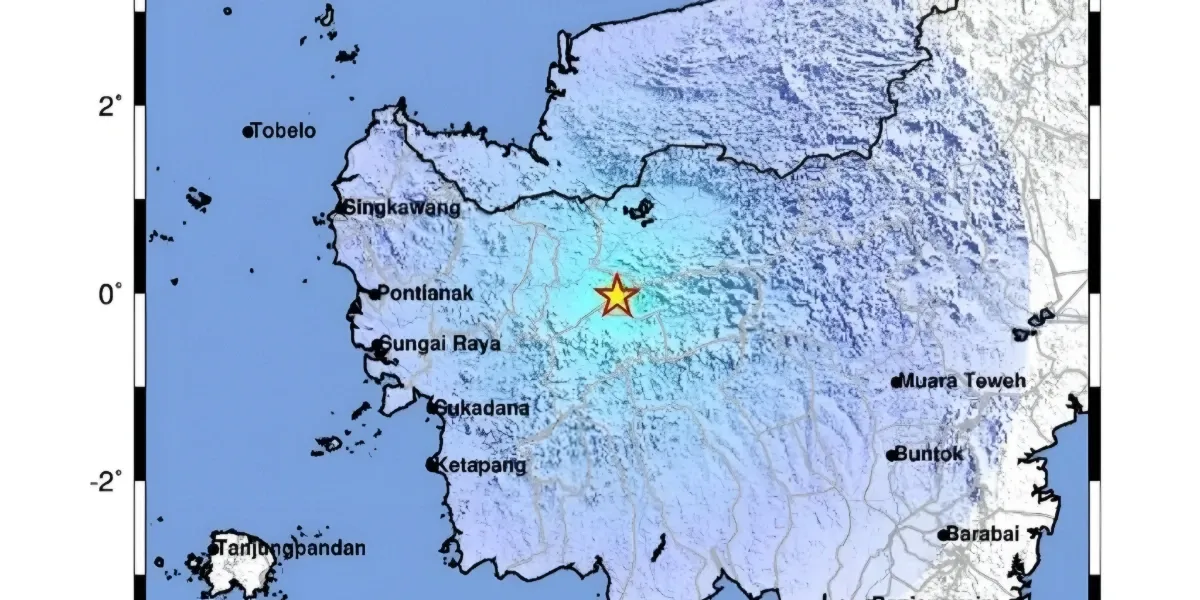 Kalimantan Barat Diguncang Gempa M5,0 di Sintang Saat Dini Hari, BMKG Pastikan Aman dari Tsunami