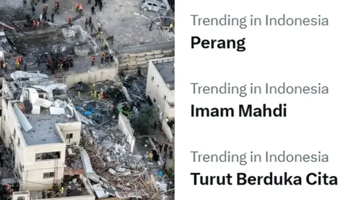 Iran-Israel Memanas, ‘Imam Mahdi’ Trending di X & Google: Tanda Kiamat atau Panik Global?