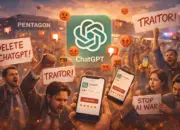 Eksodus Pengguna ChatGPT: Uninstall Meroket 295% Akibat Kerja Sama Militer