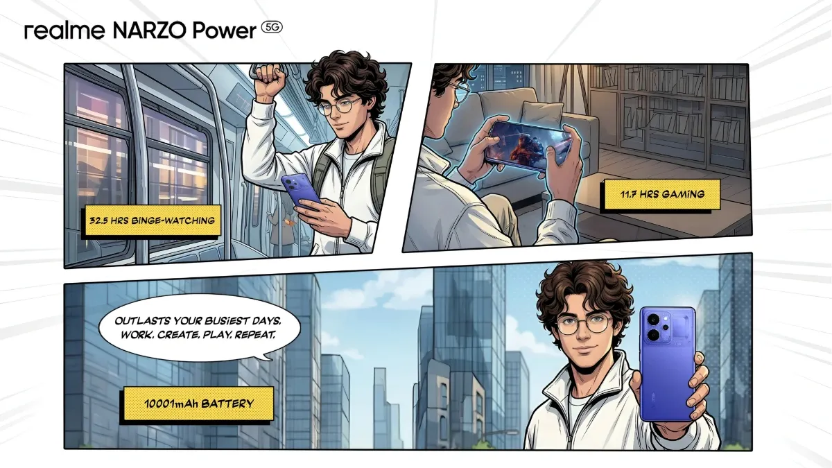 Narzo Power 5G dari realme Bakal Rilis, Hadir dengan Baterai 10.001mAh ala P4 Power