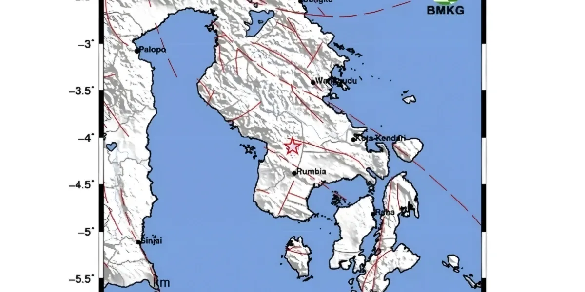 Pagi Ini Gempa Magnitudo 27 Terjadi di Kolaka Timur Tirawuta Ikut Terdampak