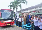 Pemprov Lampung Berangkatkan Ribuan Pemudik Gratis Naik Bus dan Kereta Api