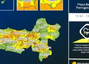 Peringatan Dini Cuaca Jawa Tengah 14 Maret 2026: Hujan Lebat dan Angin Kencang Berpotensi Terjadi hingga Malam