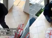 Viral CCTV, Paket Komputer Raib Diduga Diambil Kurir, Netizen Geram