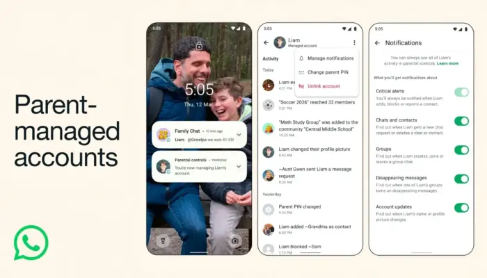 WhatsApp Luncurkan Akun Khusus Anak, Orang Tua Bisa Pantau Pesan Pra-Remaja