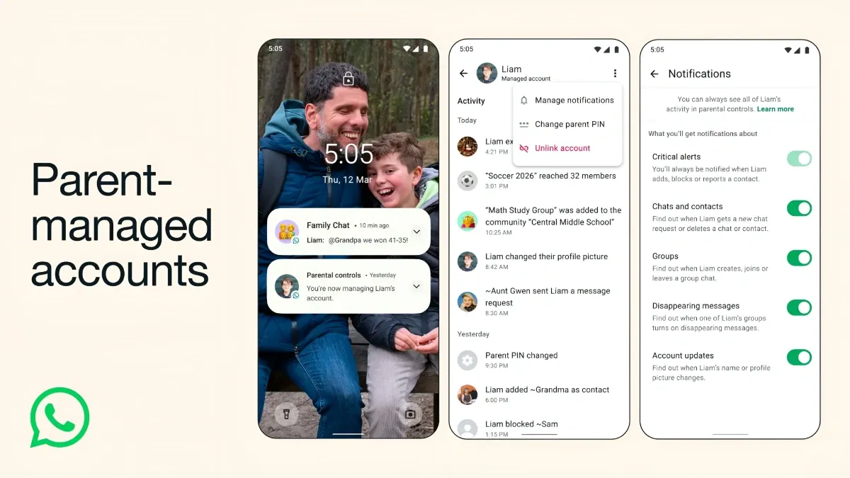 WhatsApp Hadirkan Fitur Parental Control, Orang Tua Bisa Pantau Pesan dari Orang Asing