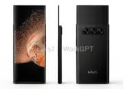 vivo Pamer Konsep Smartphone Layar Rollable Vertikal yang Unik