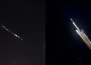 Fenomena Cahaya Misterius di Langit Lampung, Ternyata Sampah Antariksa Roket China