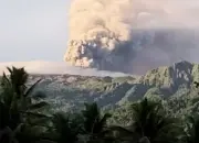 Gunung Dukono Erupsi Pagi Ini, Kolom Abu Capai 800 Meter, Warga Diminta Waspada