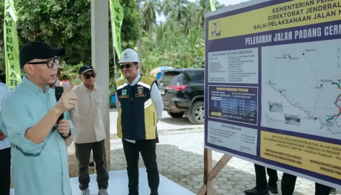 Pemprov Lampung Percepat Perbaikan Jalan Wisata Padang Cermin–Teluk Kiluan dengan Dana Rp48,2 Miliar