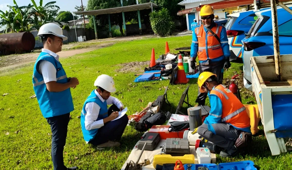 Jelang Hari Buruh PLN ULP Bandar Jaya Perkuat Budaya K3 untuk Layanan Andal