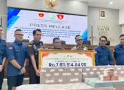 Kejati Lampung Eksekusi Uang Pengganti Rp7,8 Miliar dari Kasus Korupsi Tol Terpeka