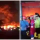 Kebakaran Hebat Landa Pabrik PT SASINDO di Tegal Gudang Produksi Ludes Terbakar