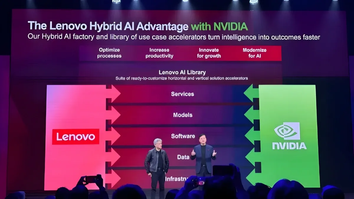 Lenovo & Nvidia Hadirkan Solusi Hybrid AI Hemat Biaya untuk Produktivitas Tinggi