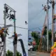 PLN Tindak Cepat Pulihkan Listrik Akibat Tiang Ambruk di Jalan Bypass RS Immanuel, Bandar Lampung