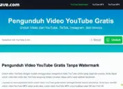Pengunduh YouTube Terbaik 2026: Ulasan Lengkap dan Perbandingan Alat Populer