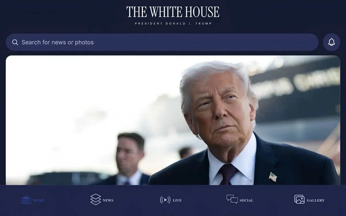 Trump Luncurkan Aplikasi The White House, Publik Kritisi Privasi dan Pelacakan Lokasi