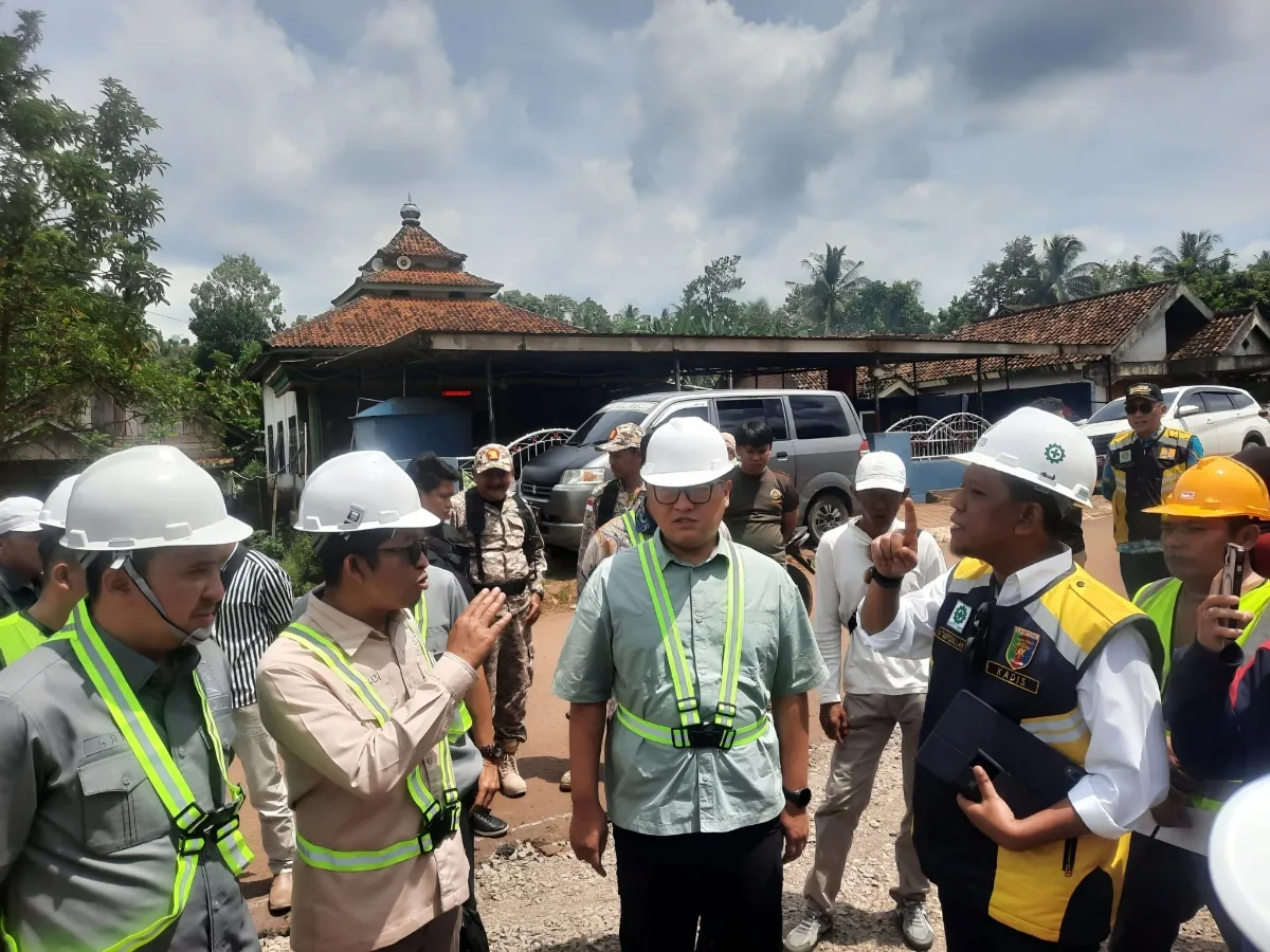 Yusnadi Kawal Pembangunan Empat Ruas Jalan di Lampung Timur yang Mulai Dikerjakan