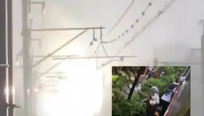 KRL Tanah Abang–Rangkasbitung Lumpuh Total Usai Sambaran Petir, Penumpang Dievakuasi