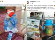 Viral! Ibu Beri Balita Minum Kopi dan SKM, Picu Kecaman Netizen