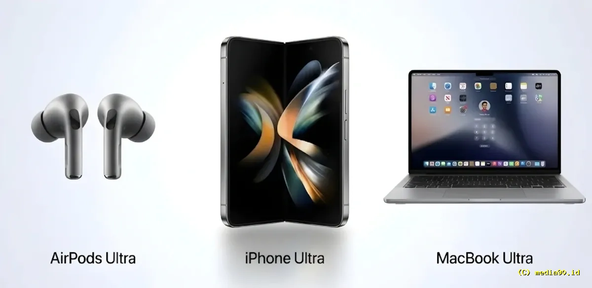 Apple Kembangkan Perangkat Ultra Baru, iPhone Lipat dan MacBook Dirilis 2027