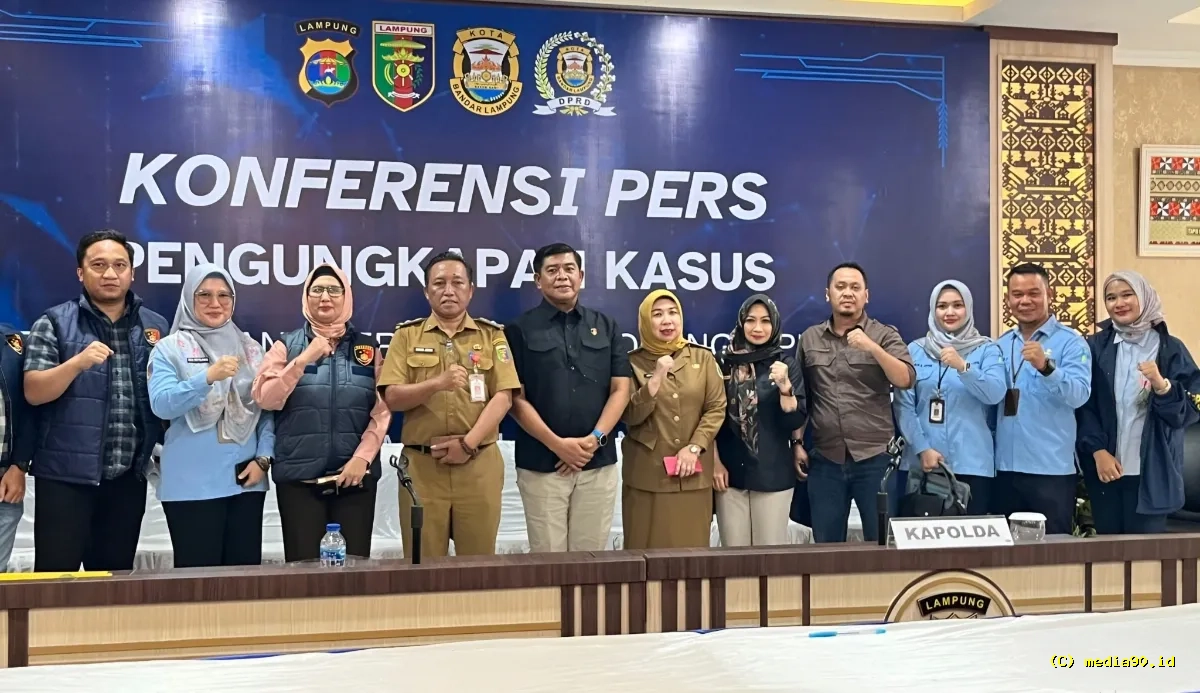 Apresiasi Mayang Suri Djausal untuk Polda Lampung dalam Ungkap Perdagangan Orang