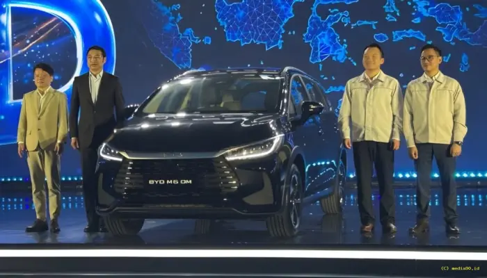 BYD Motor Indonesia Targetkan Pengiriman M6 DM-i Mulai Juni 2026