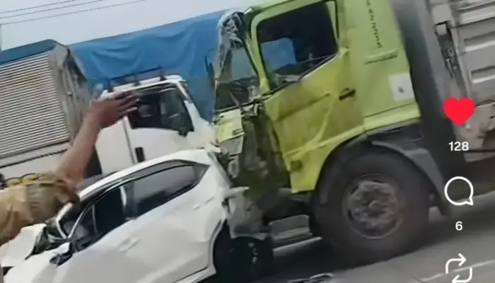 Kecelakaan Beruntun di Bawen Semarang, Truk Diduga Tabrak Kendaraan Berhenti di Jalur Turunan